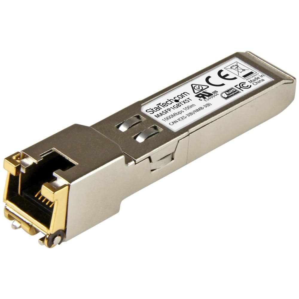 SFPモジュール/Cisco Meraki製品MA-SFP-1GB-TX互換/1000BASE-T準拠RJ45銅線トランシーバ
