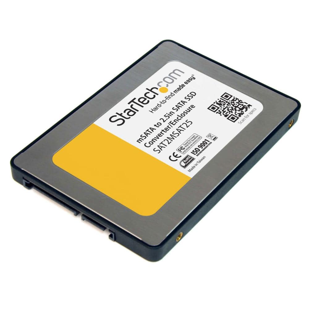 Mini SATA－2.5インチSATA変換アダプタ　mSATA SSD－SATA変換ケース　1x mSATA メスー1x SATA プラグ　保証期間： 2年間