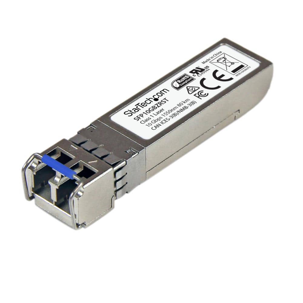 SFP+モジュール/MSA対応アンコード/10GBASE-ZR準拠光トランシーバ/1550nm/DDM
