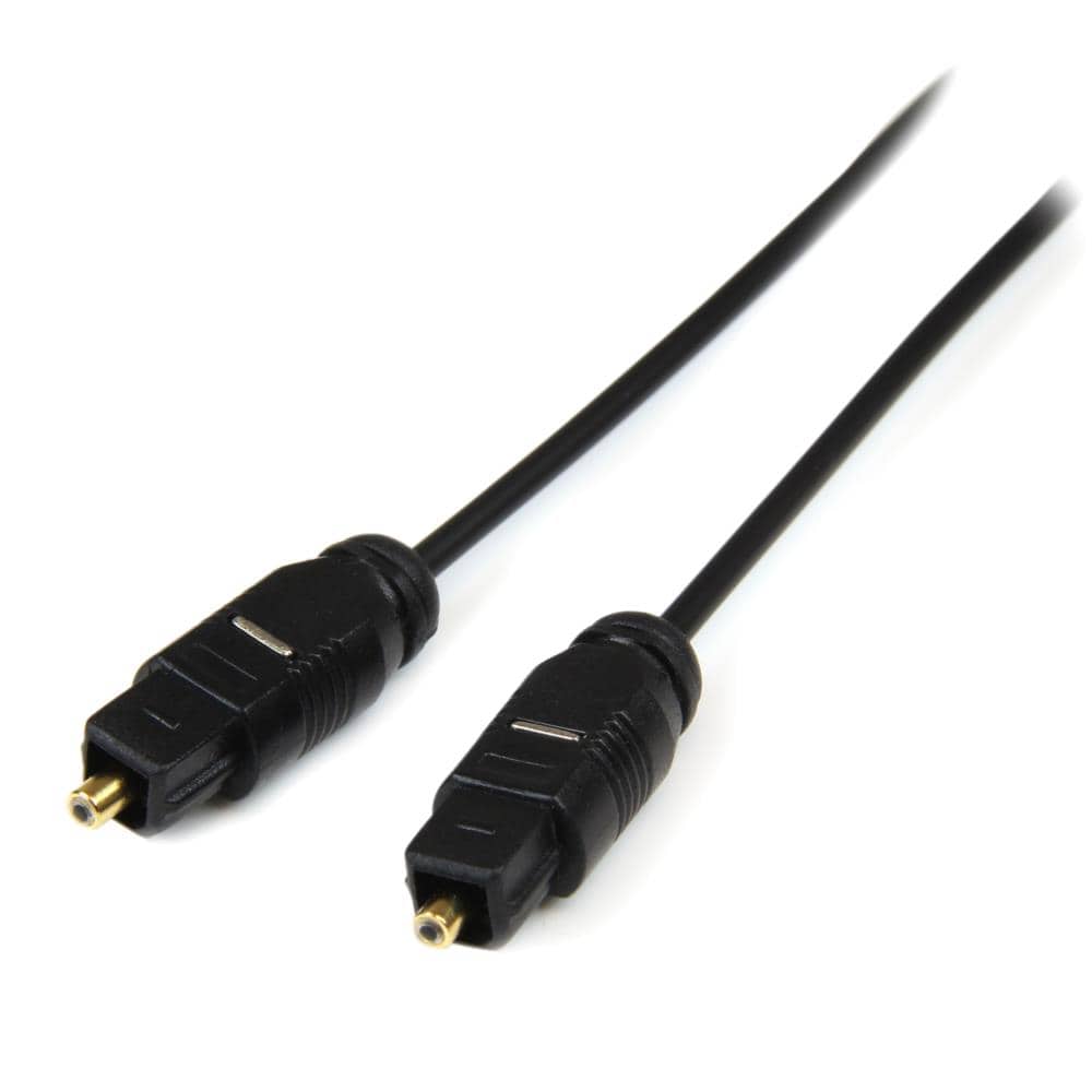 3m Toslink 光デジタル角型S/PDIFオーディオケーブル　Toslink 角型プラグ(SPDIF) オス - Toslink 角型プラグ (SPDIF) オス　保証期間： 永久保証
