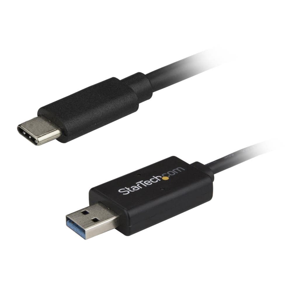 USB-C - USB-A データリンクケーブル　Mac/ Windows対応USBデータ転送ケーブル　USB 3.0準拠　保証期間： 2年間