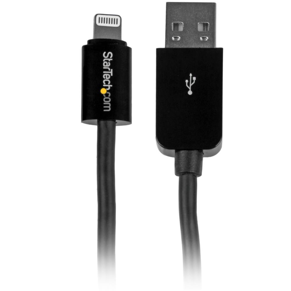 3m iPhone/ iPod/ iPad対応Apple Lightning - USB ケーブル　ブラック　ライトニング 8ピン(オス)－USB A(オス)　充電&同期用ケーブル　保証期間： 2年間