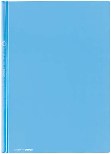 レールクリヤーホルダーカラーズＰＥＴ青Ａ４縦２０冊