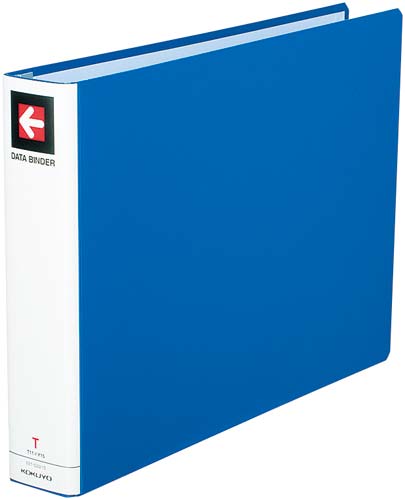 データバインダーＴワイド１１×１５　２２穴青１０冊