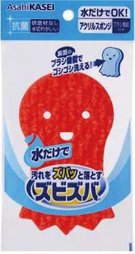 ズビズバ　水だけでＯＫ！アクリルスポンジ　ブラシ機