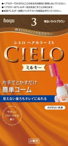 シエロ　ヘアカラーＥＸミルキー　３