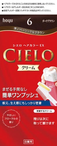 シエロ　ヘアカラーＥＸクリーム　６