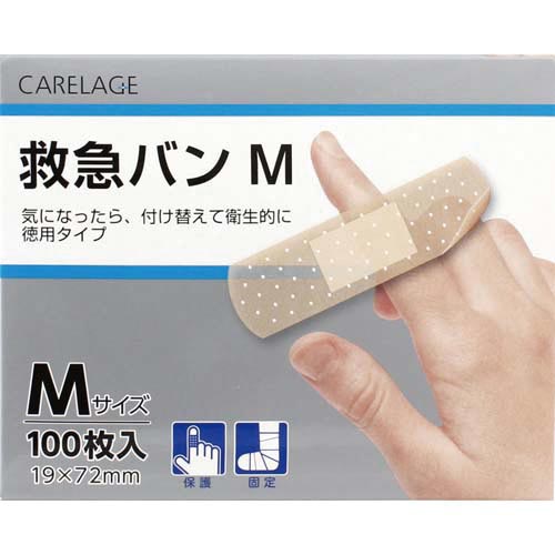 ＣＡＲＥＬＡＧＥ　救急バン　徳用タイプ　Ｍサイズ