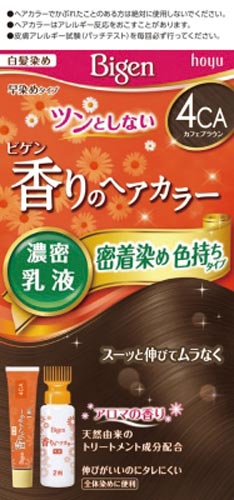 ビゲン　香りのヘアカラー　乳液　４ＣＡ