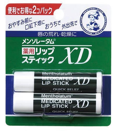 メンソレータム　薬用リップスティックＸＤ　２本入