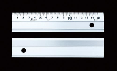 アルミ直尺　アル助　１５ｃｍ　スベリ止なし