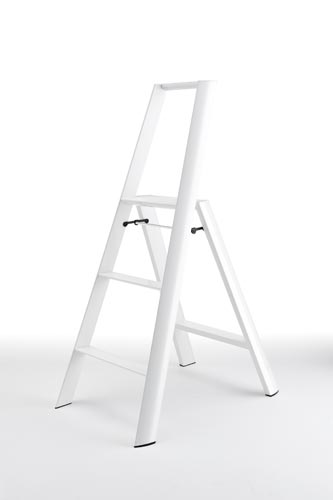 踏み台　ルカーノ　３段　ホワイト