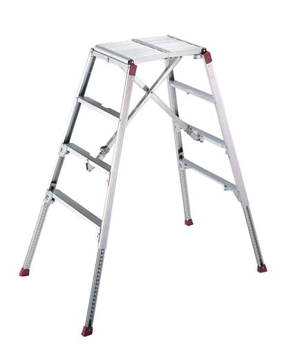 可搬式作業台　お立ち台　１０８ー１４８ｃｍ