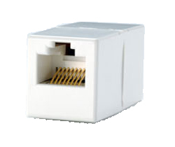 中継アダプタ CAT5e STP ストレート配線 メス/メス