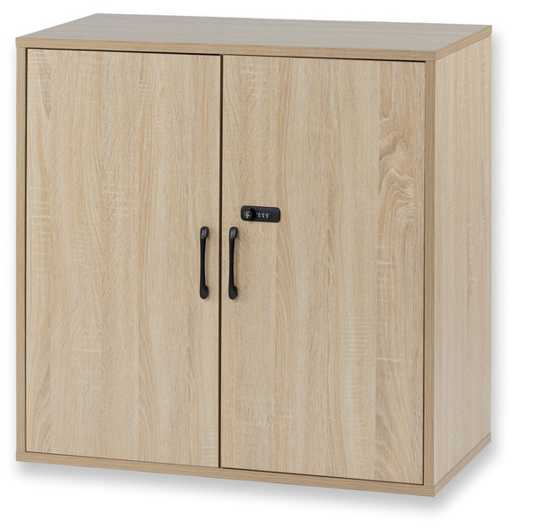 組立式 木製収納ロッカー ワイド