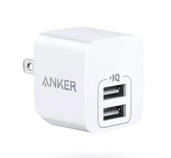 Anker PowerPort mini (12W 2ポート USBフルスピード充電器)