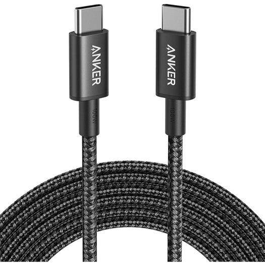 Anker 高耐久ナイロン USB-C & USB-C ケーブル 3.0m ブラック