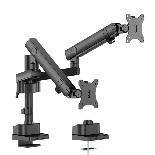 Monitor Arm Basic メカニカルスプリング式 デュアル 液晶モニターアーム 34インチ対応 2枚用