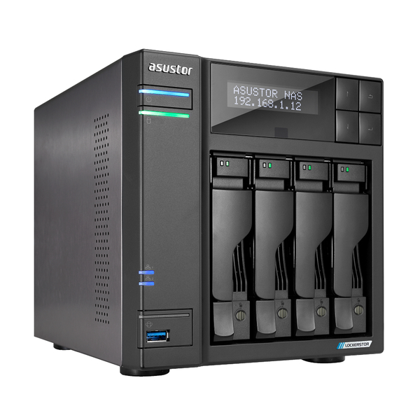 LOCKERSTOR 4 Gen2+ 4ベイ Intel Celeron N5105クアッドコア 2.0GHz搭載NAS