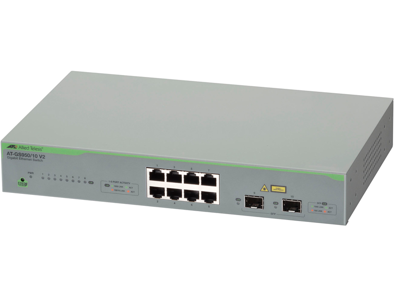 AT-GS950/10 V2-N7 アカデミック レイヤー2インテリジェント・スイッチ