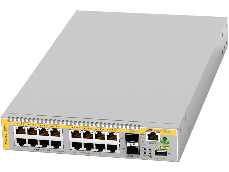 AT-x250-18XTm-Z5 レイヤー2インテリジェント・スイッチ