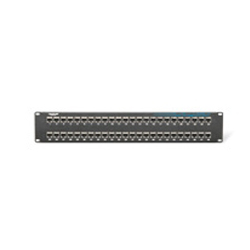 CAT6フィードスルー・パッチパネル UTP・24ポート