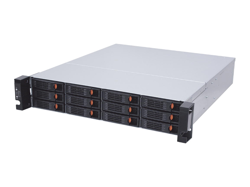 ECLAIRPROシリーズ EP2212TB3 Thunderbolt3対応 ハードウェアRAID対応2Uラックマウント高速DAS 総容量144TB（12TB×12ドライブ）