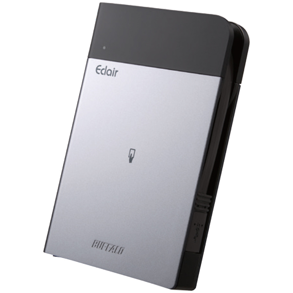 ECLAIRPRO Portableシリーズ EP29CB3 ICカード対応自動暗号化セキュリティポータブルSSD USB3.0対応 耐衝撃・防雨防塵 容量1.9TB