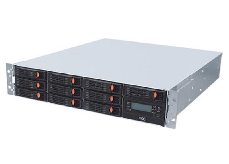 GAIAシリーズ GA2210SV OSレスモデル Intel Xeon採用 2UラックマウントNAS リダンダント電源 総容量80TB（8TB×10ドライブ）/メモリ32GB/10GbE対応SFP+ポート搭載