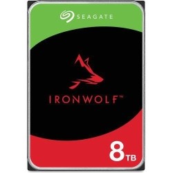 IronWolf 3.5【データ復旧3年付】 8TB HDD（CMR）メーカー3年保証 256MB 5400rpm 24時間稼働 PC、NAS用 RVセンサー付