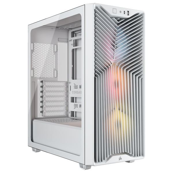 ミドルタワー型PCケース 3200D RS ARGB Mid-Tower White