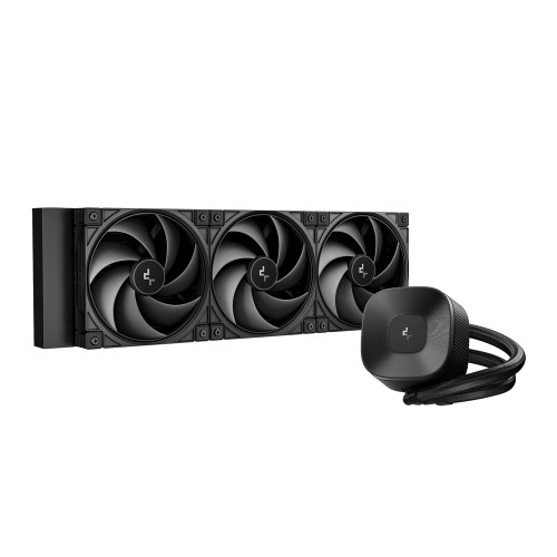 LE360 V2 ZERO DARK/360mm水冷CPUクーラー/オールブラックデザイン/PWM制御ウォーターポンプ/静音リングファン/Intel LGA1851/1700/1200/1151/1150/1155/AMD AM5/AM4