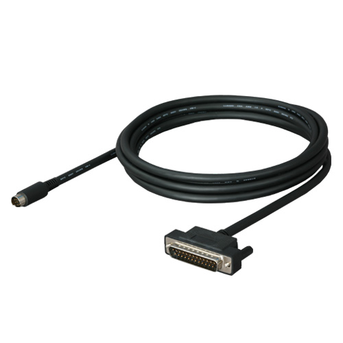 三菱表示器 A900GOT（DB25P）⇔三菱FX/計算機リンク(MD8P）接続用RS-422ケーブル(20m)
