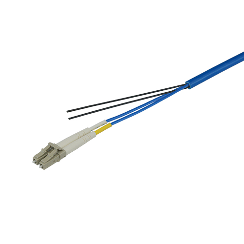 光ファイバーケーブル (マルチモード/LC-コネクタなし/屋内用(補強)/2芯)【5m】