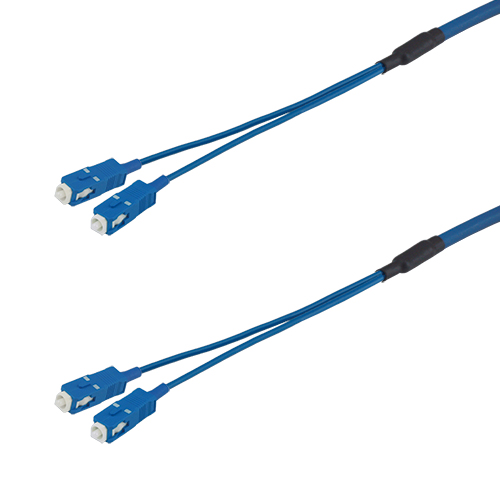 CC-Link IEコントローラネットワーク対応光ファイバケーブル（GI G50/125タイプ） 屋内 可動用 2m