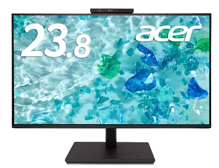 Acer Vero B7液晶ディスプレイ(23.8型/1920×1080/HDMI、DisplayPort、ミニD-Sub/ブラック/スピーカー：あり/IPS/非光沢/センドバック3年保証(パネル・バックライトは1年))