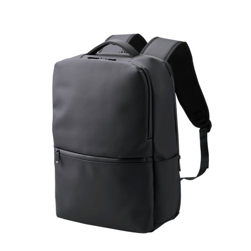 バックパック/スクエアバッグ/15.6inch/大容量/19L/撥水加工/ブラック