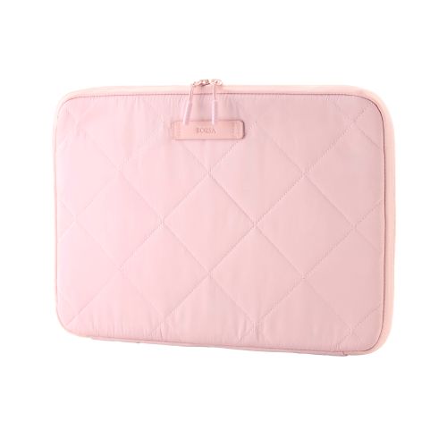 PC用インナーバッグ/キルティング/クロス/14インチ/マカロンピンク