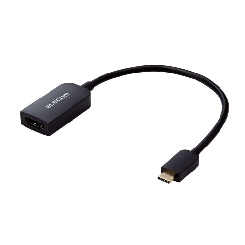 Type-C映像変換アダプタ/TypeC-HDMI/60Hz/ブラック
