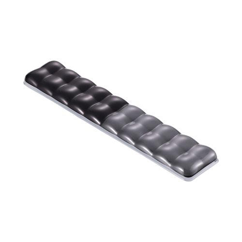 リストレスト/ゲル/ロング/ツートンカラー/ブラック/グレー