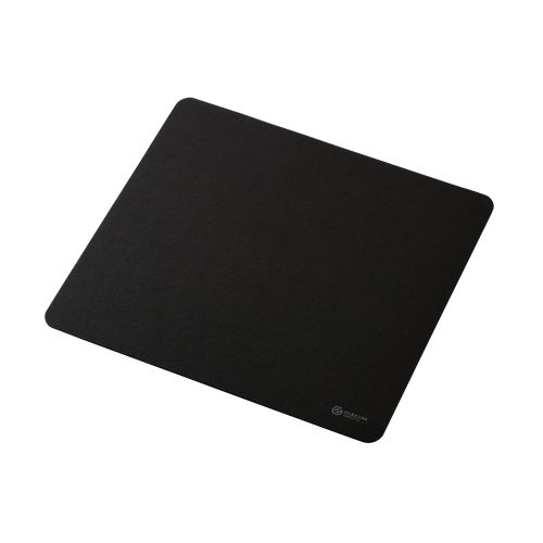 ゲーミングマウスパッド/粗目クロス/スピード/ブラック