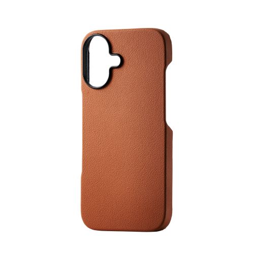iPhone 17/スリムオープンケース/キャメル