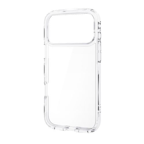 iPhone 17 Pro Max/TOUGH SLIM LITE/オールクリア/メタルステッカー付/クリア