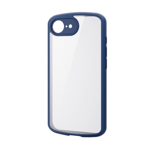 iPhone 17e/16e/ハイブリッドケース/TOUGH SLIM LITE/フレームカラー/背面クリア/極限保護/ネイビー