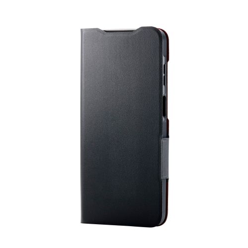 Galaxy A25 5G(SC-53F)/レザーケース/手帳型/UltraSlim/薄型/磁石付き/ブラック