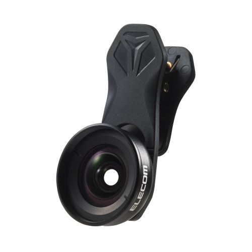 セルカレンズ/広角レンズ/0.6倍/ブラック