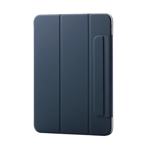 iPad 11インチ(A16)/10.9インチ(第10世代)/フラップケース/超薄型/マグネット装着/スリープ対応/ネイビー