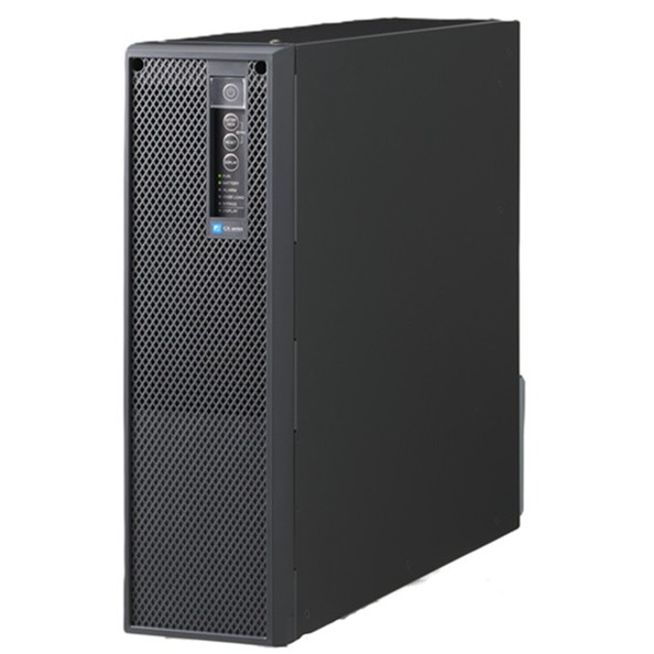 メンテナンスフリーUPS 無停電電源装置 GX100 (2000VA) 2kVA 常時インバータデュアルコンバージョン方式、タワー/ラック兼用、USB接続