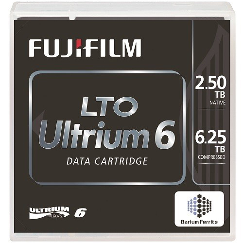 LTO Ultrium6 データカートリッジ 富士フイルム社LTOバーコードラベル付き