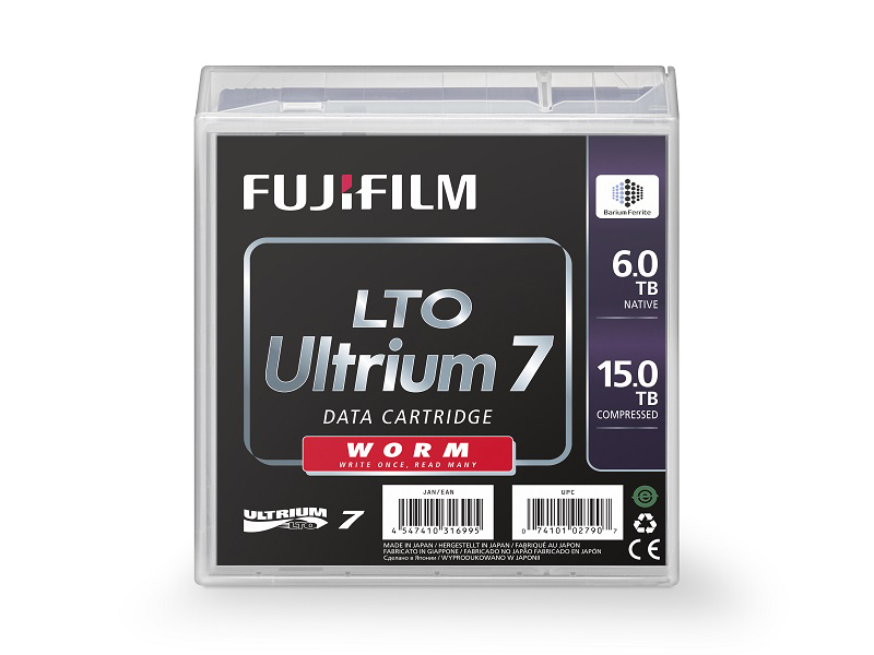 LTO Ultrium7 WORM（ライトワンス）対応データカートリッジ 6.0/15.0TB